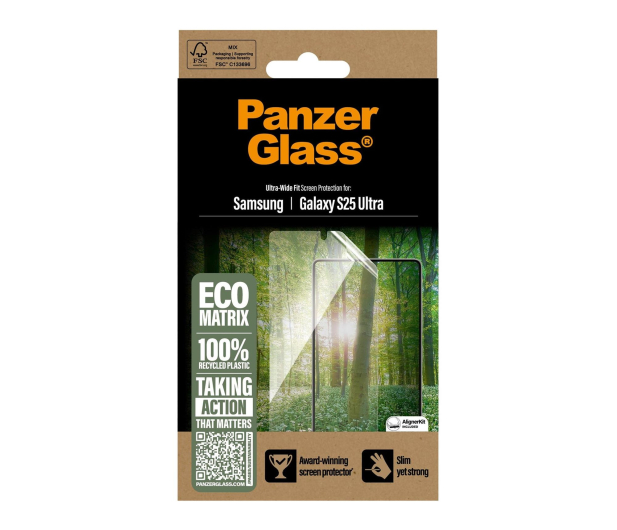 PanzerGlass Eco Matrix Ultra-Wide Fit do Samsung Galaxy S25 Ultra - 1538899 - zdjęcie 4